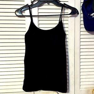 Forever 21 black spaghetti strap tank top